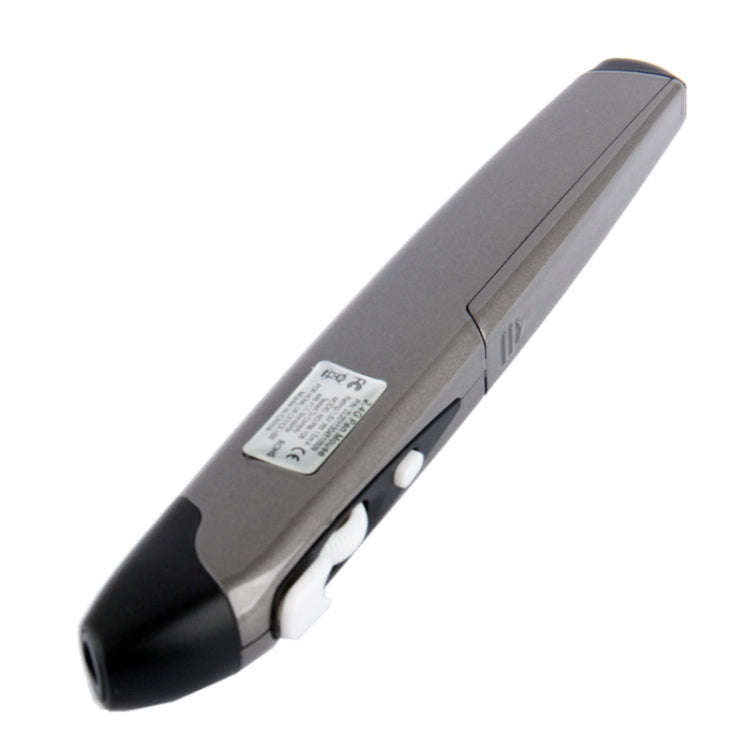 2.4GHz 500 / 1000DPI  Wireless Pen Mouse with USB Mini Receiver, Transmission Distance: 10m(Grey)