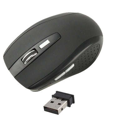 2.4 GHz 800~1600 DPI Wireless 6D Optical Mouse with USB Mini Receiver, Plug and Play, Working Dis...
