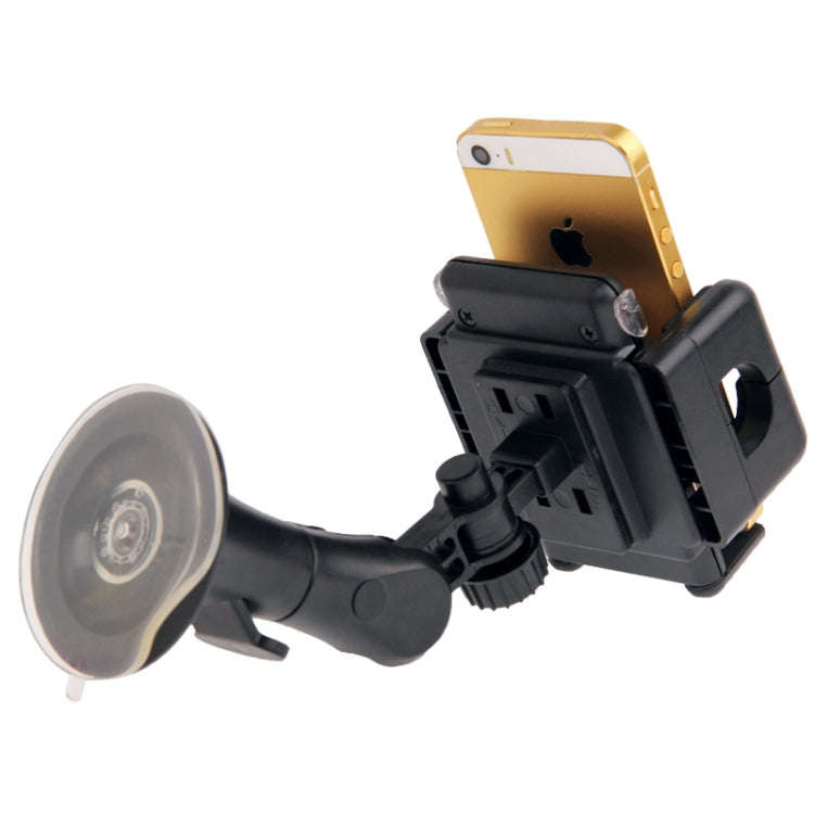 Universal 360 Degree Rotation Suction Cup Car Holder / Desktop Stand, For iPhone, Galaxy, Sony, L...
