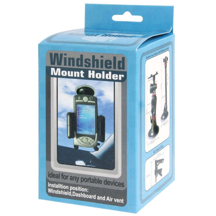 Universal 360 Degree Rotation Suction Cup Car Holder / Desktop Stand, For iPhone, Galaxy, Sony, L...