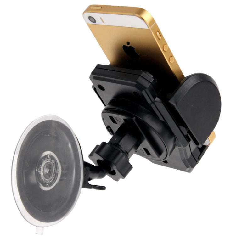 Universal 360 Degree Rotation Suction Cup Car Holder / Desktop Stand, For iPhone, Galaxy, Sony, L...