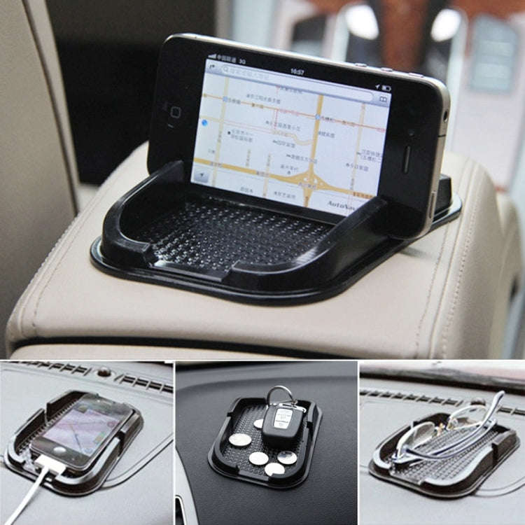 Universal Mobile Phone Car Rubber Smart Non-slip Stand Holder, For iPhone, Galaxy, Sony, Lenovo, ...