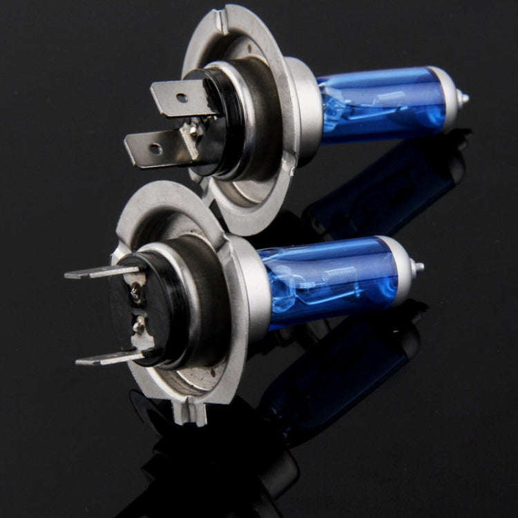 Halogen Bulb, Super White Car Headlight Bulb, 12 V / 55W, 6000K 1700 LM (Pair)