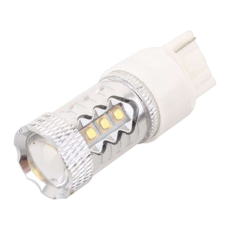 T20/7440 Single Wire 80W 800LM 6500K White Light 16-3535-LEDs Car Foglight, Constant Current , DC...