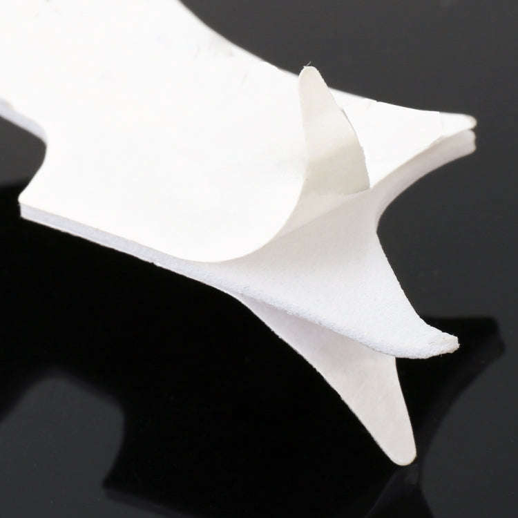 Fashionable Bat Style 3D Car Decoration Sticker(Silver)
