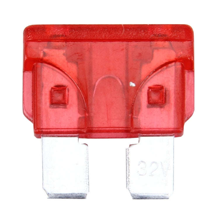 100 PCS Auto Mini Blade Fuse (10A) , DC 12V(Red)