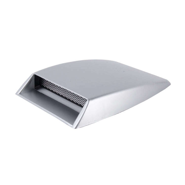 Car Turbo Style Air Intake Bonnet Scoop for Car Decoration(Grey)