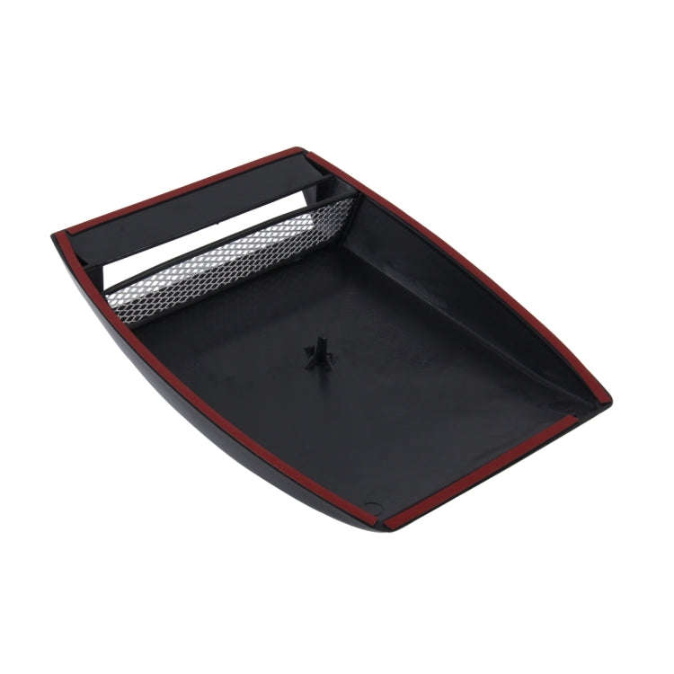 Car Turbo Style Air Intake Bonnet Scoop for Car Decoration(Black)
