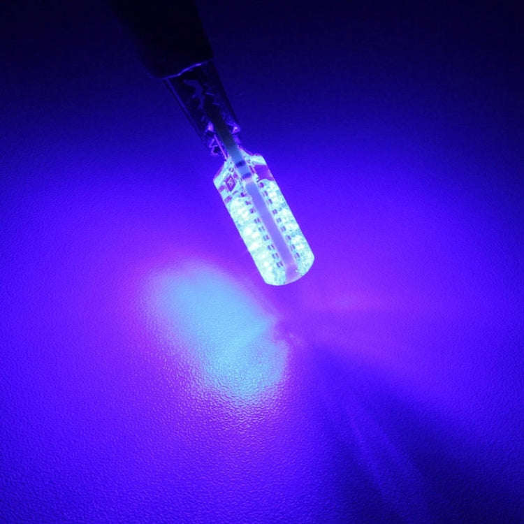 10 PCS T10 3W 300LM Silicone 6 LED SMD 5050 Car Clearance Lights Lamp, DC 12V