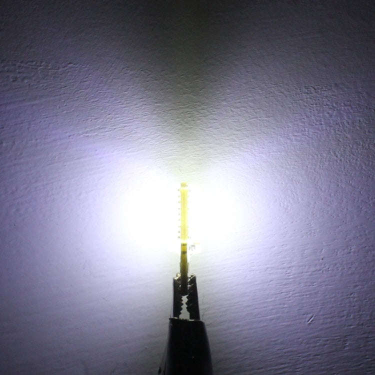 10 PCS T10 3W 300LM Silicone 6 LED SMD 5050 Car Clearance Lights Lamp, DC 12V