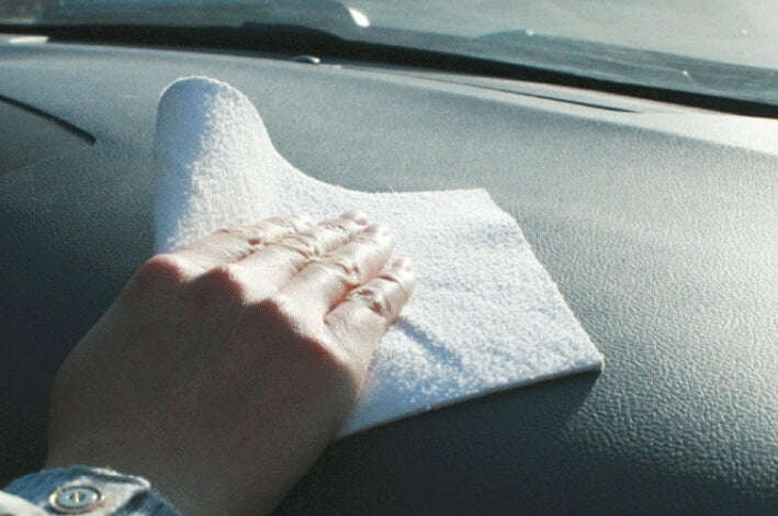 Microfiber Car Cleaning Washing Cloths Housework Clean Cloth, Size: 50x47.3x0.2cm(White)