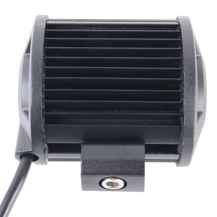 18W 6 LED White Light Condenser Engineering Lamp / Waterproof IP67 SUVs Light, DC 10-30V(Black)