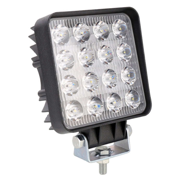 48W Bridgelux 4000lm 16 LED White Light Condenser Engineering Lamp / Waterproof IP67 SUVs Light, ...