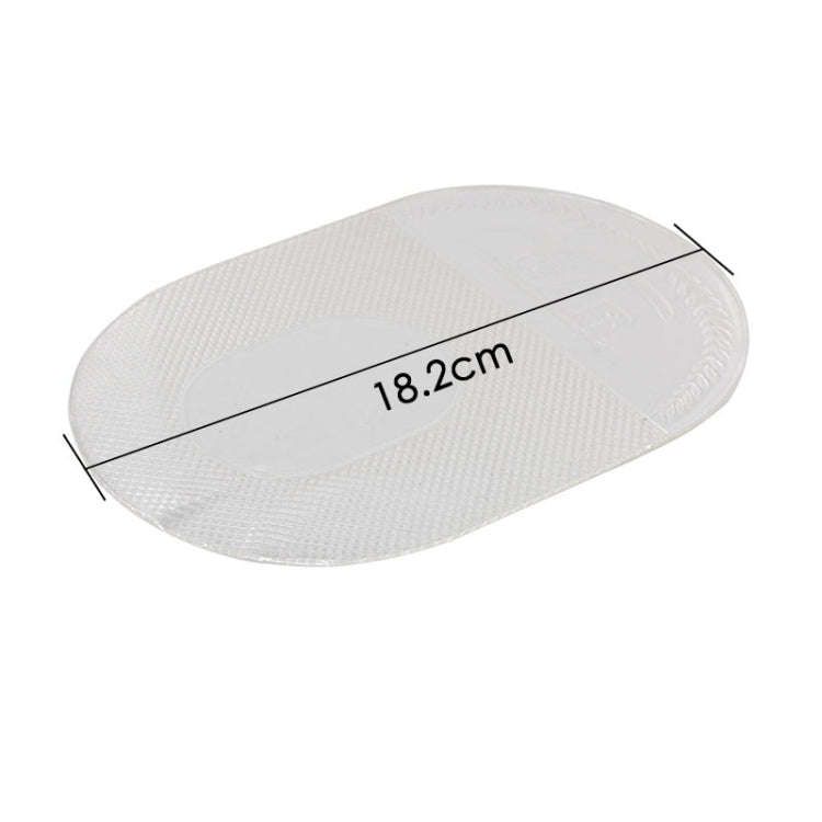 Car Anti-Slip Sticky Mat for Mobile Phone / MP3 / MP4, Size: 18.2x12x0.2cm(Transparent)