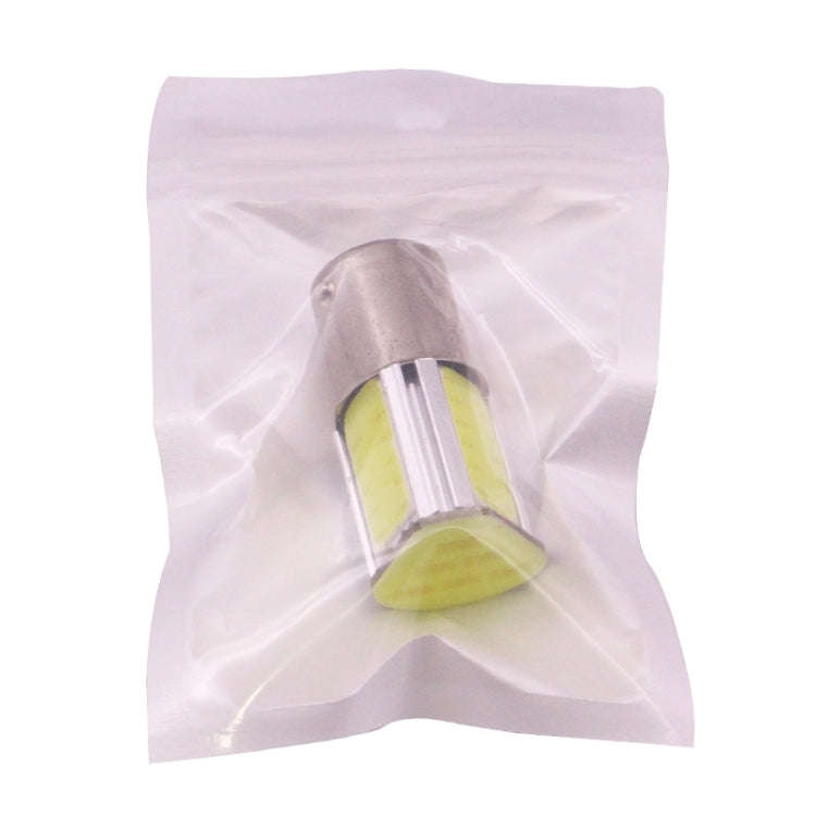 1157 4.5W 240LM White Light 4 LED COB Car Brake Light Steering Light Bulb, DC 12-24V