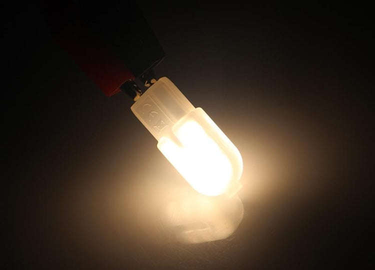 G4 1.5W 100-120LM Warm White 12-2835-LED Car Light Bulb, AC/DC 12V