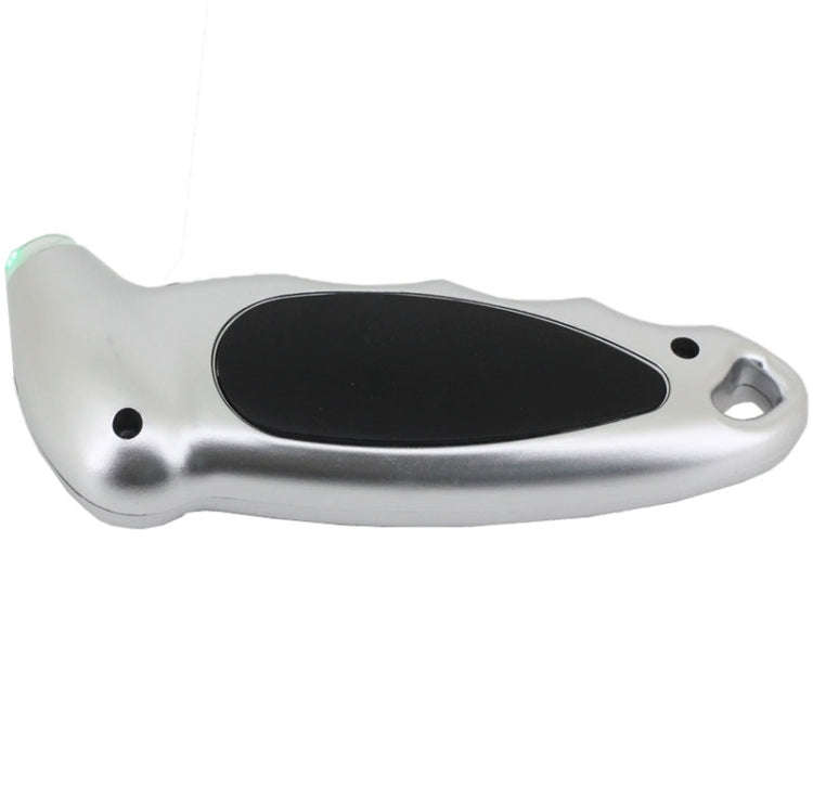 1/4 inch LCD Display Screen Digital Tire Gauge with LED Light, Pressure Range: 0-100PSI(Silver)