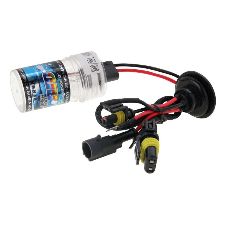 DC12V 35W H27/880/881 HID Xenon Light Single Beam Super Vision Waterproof Head Lamp, Color Temper...