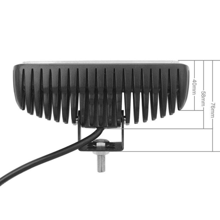 18W 1440LM Epistar 6 LED White Slot Beam Car Work Lamp Bar Light Waterproof IP67, DC 10-30V