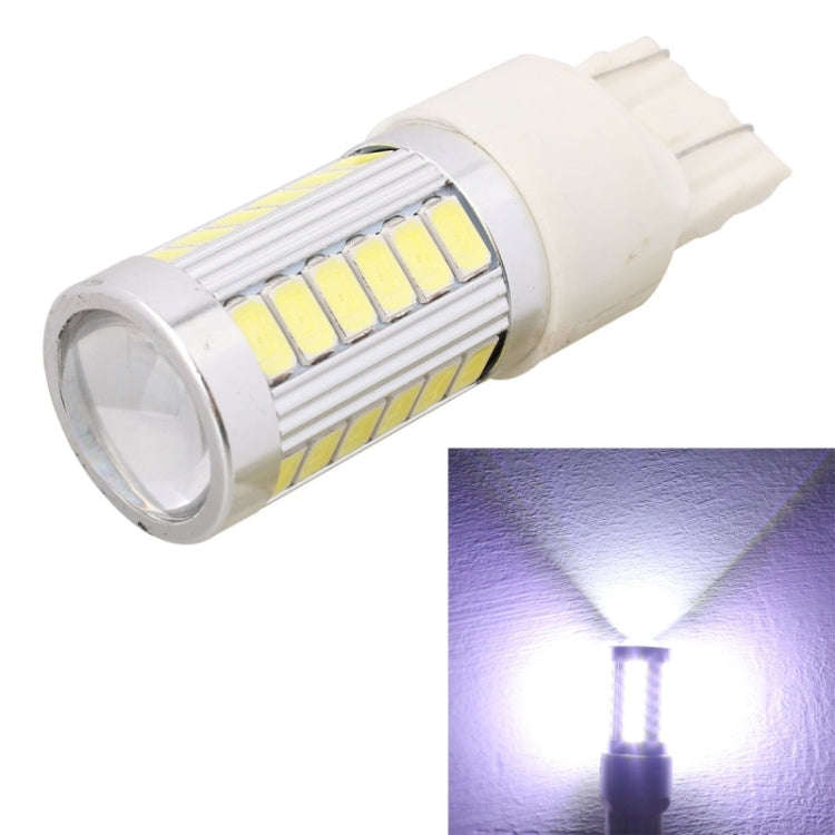 2 PCS T20/7443 16.5W 990LM 6500K White Light 5630 SMD Dual Wire 33 LED Car Brake / Steering Light...