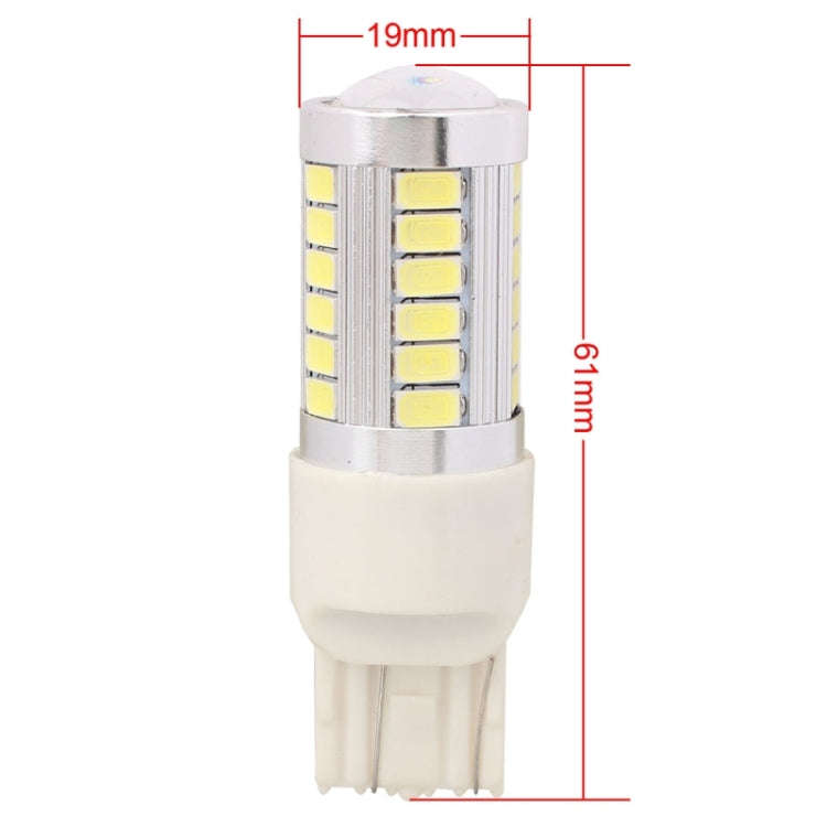2 PCS T20/7443 16.5W 990LM 6500K White Light 5630 SMD Dual Wire 33 LED Car Brake / Steering Light...