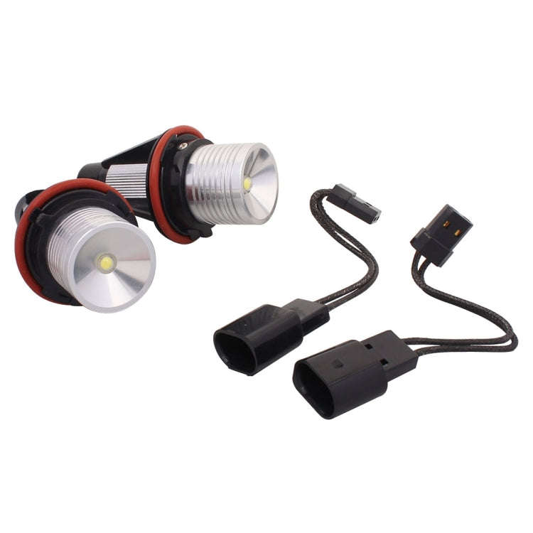 MZ E39 3W 240LM LED Super Bright Car Angel Eyes White Daytime Running Marker Light for BMW E39, D...