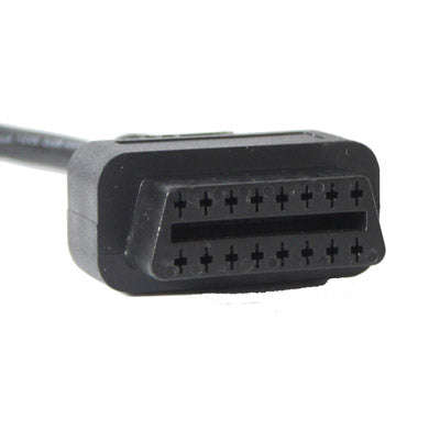 38 Pin OBDII Connector Cable(Black)
