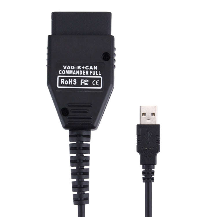 VAG K + CAN Commander Full 1.4 OBDII Diagnostic Tool for Audi / VW(Black)