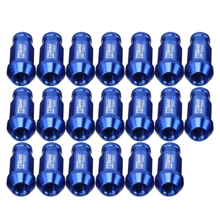 D1 Spec P1.5 M12x1.25 Racing Wheel Nut, Length: 50mm(Blue)