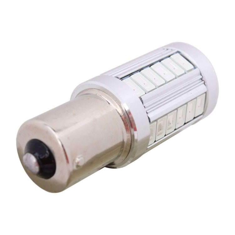 2PCS 1156/BA15S 16.5W 1155LM 630-660nm 33 LED SMD 5630 Red Light Car Brake Light Lamp Bulb for Ve...