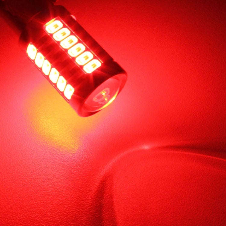 2PCS 1157/BAY15D 16.5W 1155LM 630-660nm 33 LED SMD 5630 Red Light Car Brake Light Lamp Bulb for V...