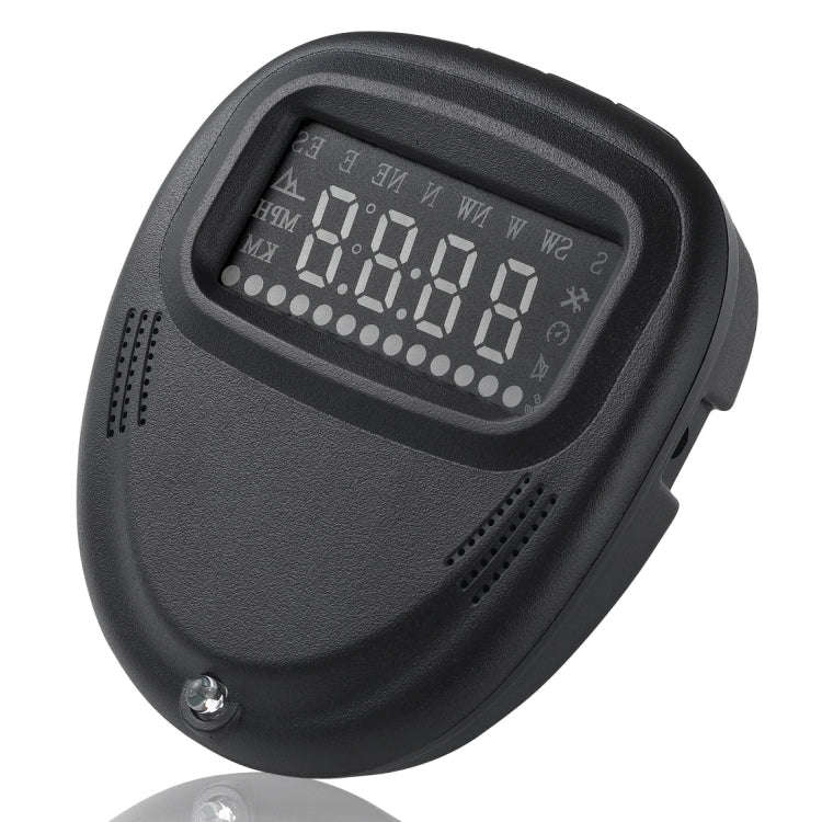 A1 2.0 inch Car GPS HUD Head Up Display Vehicle-mounted Security System, Support Speed & Real Tim...