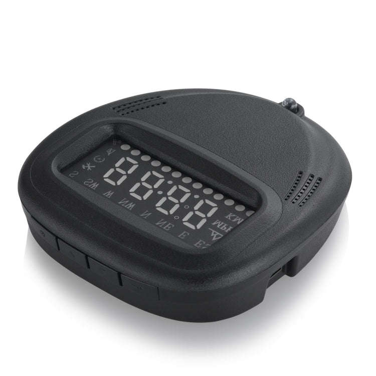 A1 2.0 inch Car GPS HUD Head Up Display Vehicle-mounted Security System, Support Speed & Real Tim...
