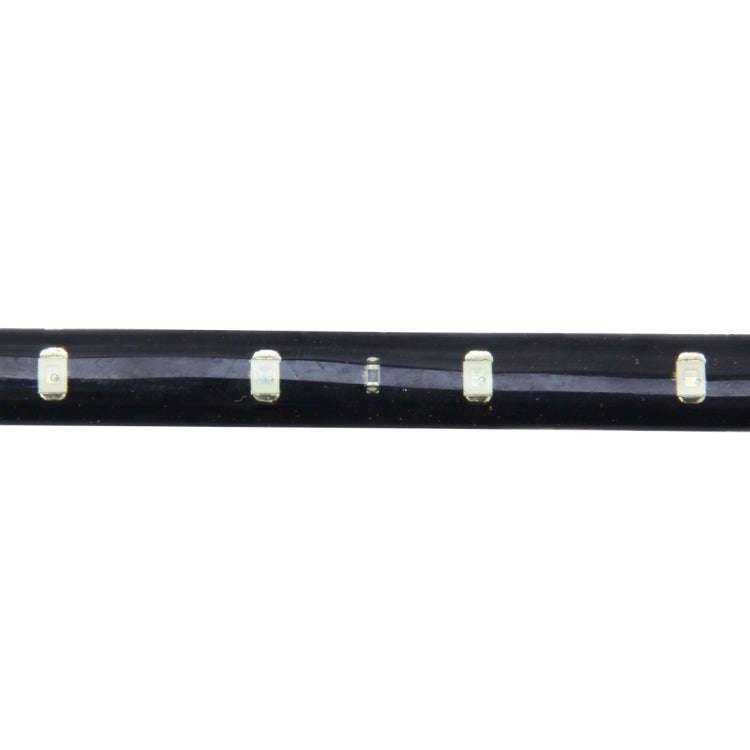 10 PCS 30cm 15 LED Waterproof Flexible Car Strip Light, DC 12V(Ice Blue Light)