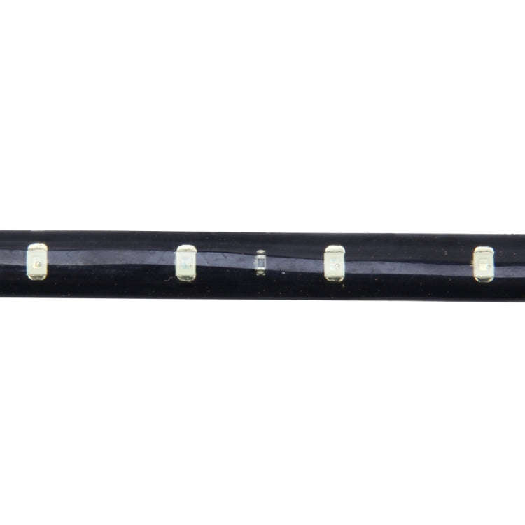 10 PCS 30cm 15 LED Waterproof Flexible Car Strip Light, DC 12V(White Light)