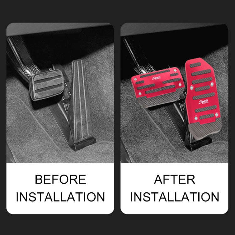 Car Universal Non-Slip Pedal(Red)