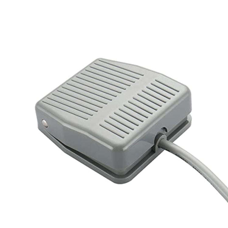 TFS-201 AC 250V 10 A Electric Power Plastic Foot Switch Power Pedal, Cable Length: 1m