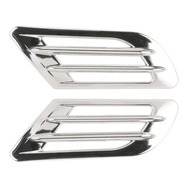 Car Decoration Stickers, Pair(Silver)