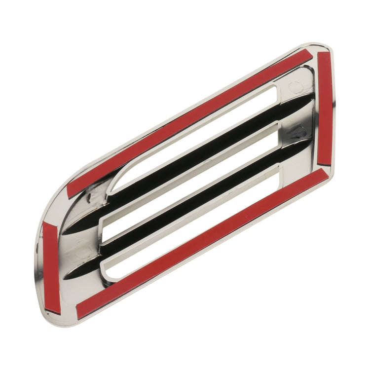Car Decoration Stickers, Pair(Silver)