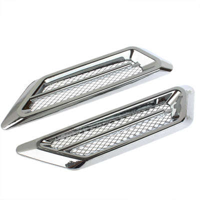Car Decoration Stickers (Pair)(Silver)