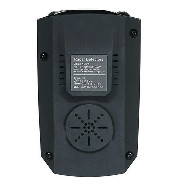 V7 Car Anti-Police Radar Detector 360 Protection Defense Laser Detection, Built-in Russian & Engl...