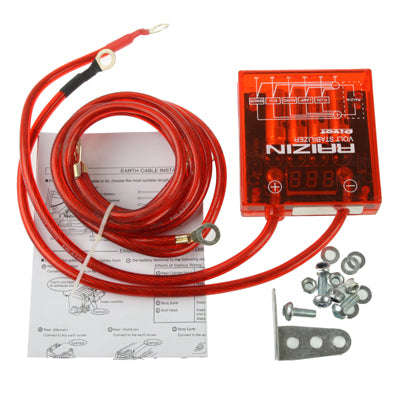 PIVOT Mega Raizin Voltage Stabilizer, High Capacity System & Battery Performance Monitor, DC 12V(...