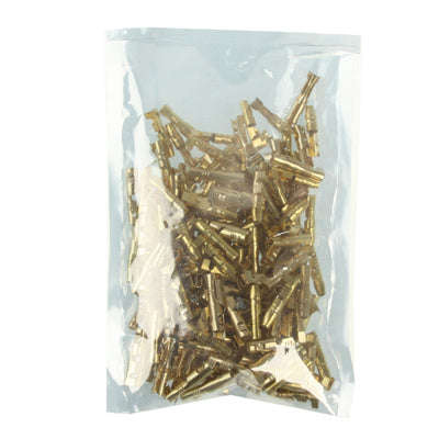 100pcs DIY Crimp Terminal Female to Male Ring Connector, Cable size: 1-2.5mm2 (100pcs in one pack...