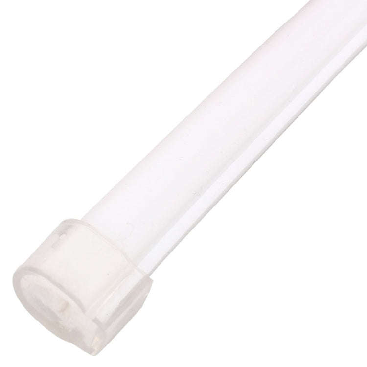 2 PCS  3W 180LM 6500K 597-577nm White + Yellow Wired LED Tube Daytime Running Light DRL Steering ...