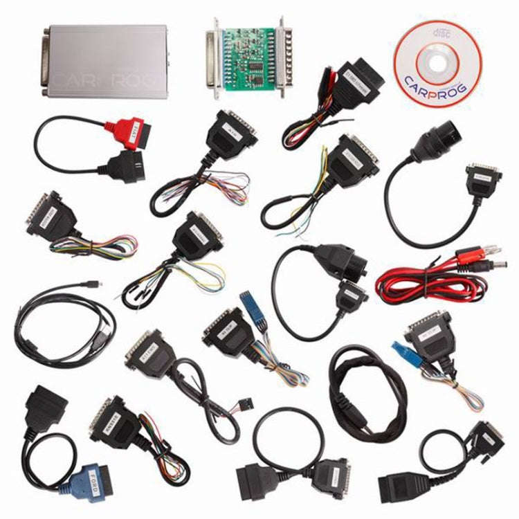 Carprog V10.03 Full ECU Chip Auto Repair Tool with 21 Adaptors for Car Radios / Odometers / Dashb...