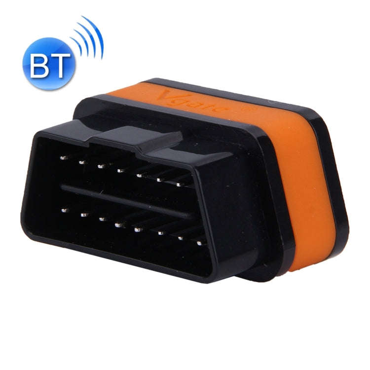 Vgate iCar II Super Mini ELM327 OBDII Bluetooth V3.0 Car Scanner Tool, Support Android OS, Suppor...