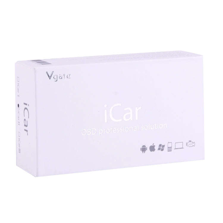Vgate iCar II Super Mini ELM327 OBDII Bluetooth V3.0 Car Scanner Tool, Support Android OS, Suppor...