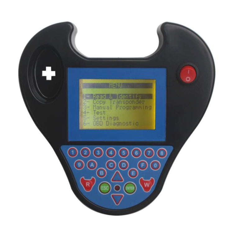 Mini Type Smart Zed Bull Key Transponder Programmer, US Plug(Black)