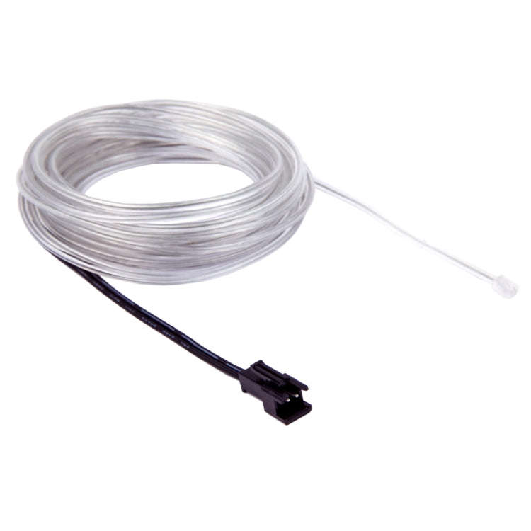 Waterproof Round Flexible Car Strip Light with Driver for Car Decoration, Length: 5m(EL Cold Ice ...