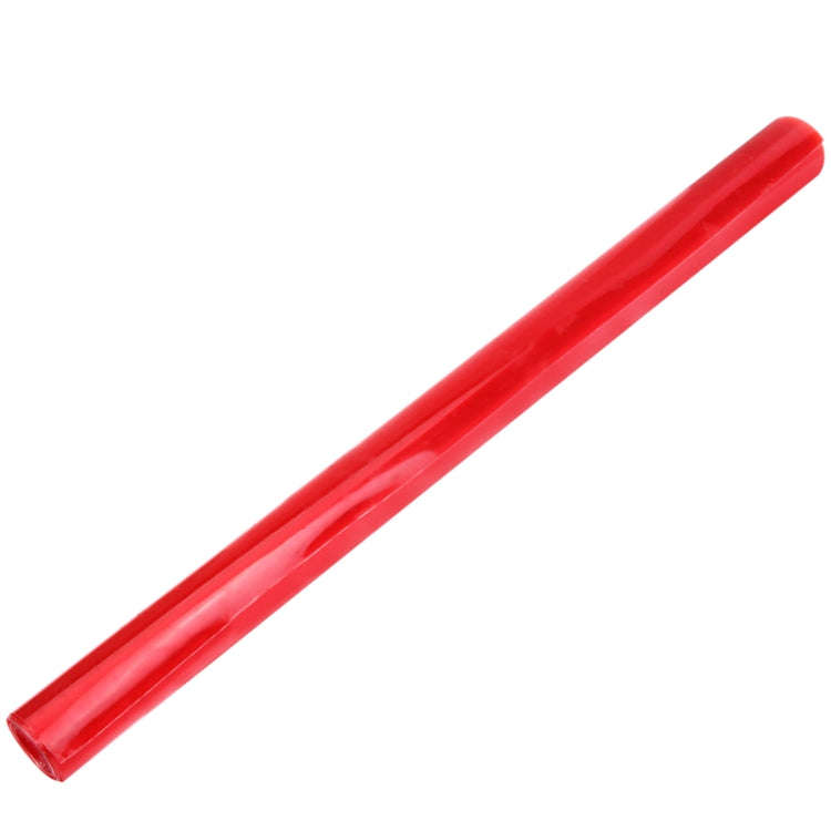 Protective Decoration Car Light Membrane /Lamp Sticker, Size: 100cm(L) x 40cm(W(Red)